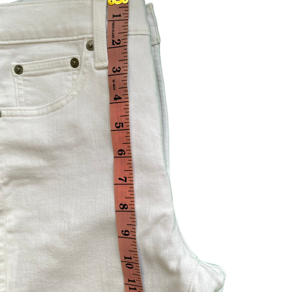 J. Crew 9” High Rise Toothpick jeans with Perfecting Pockets size 27 NEW - Picture 11 of 11